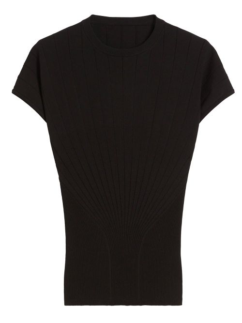 Ribbed Viscose Sweater