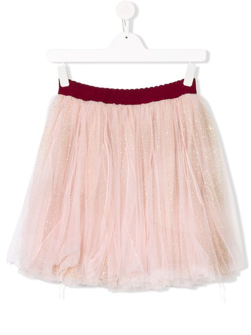 Glitter tulle skirt - Pink