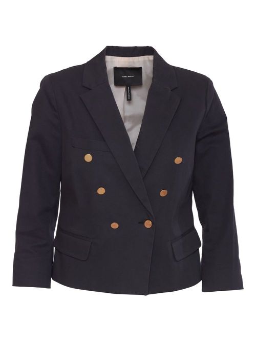 Double-breasted blazer - Black