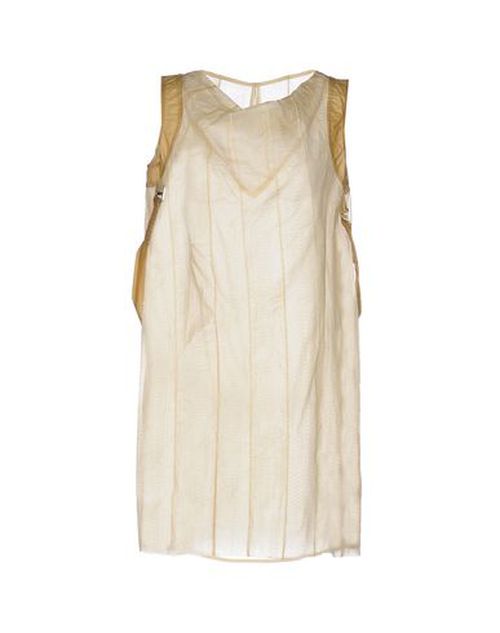 Woman Short dress Beige