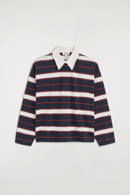 Striped Cotton Rugby Shirt