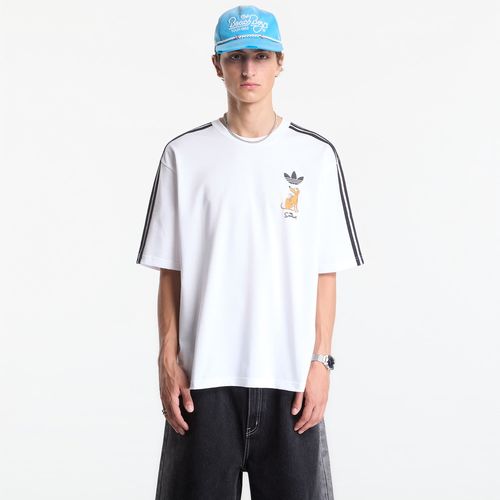T-shirt adidas Little Santas Helper Graphic Oversized T-shirt White