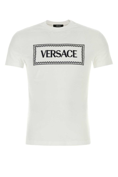 Logo-Print Cotton T-Shirt — White