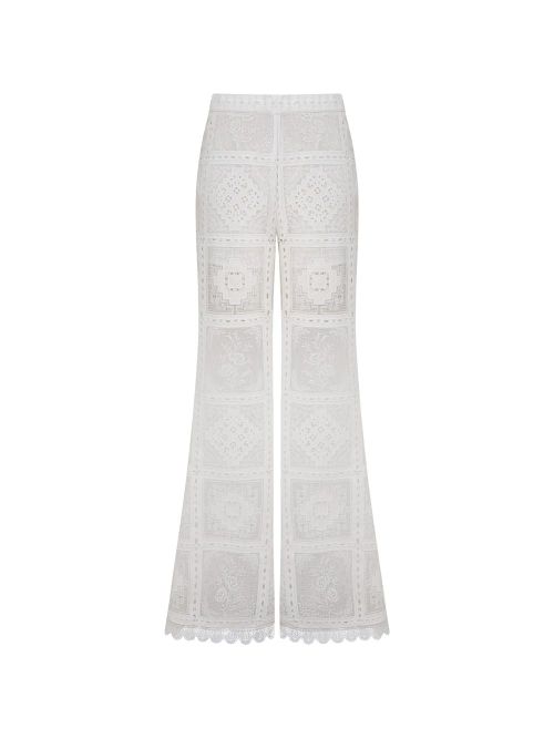 Aster Trousers — Ivory