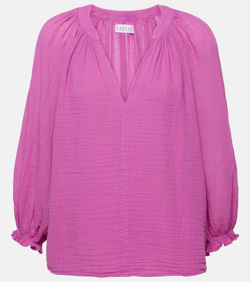 Denice cotton blouse