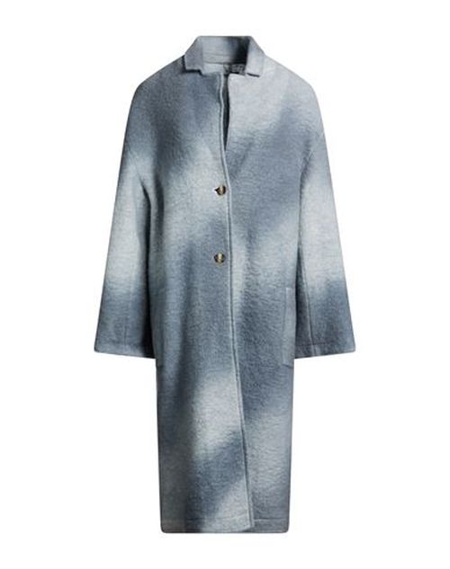 Woman Coat Sky blue Size S Wool, Polyester
