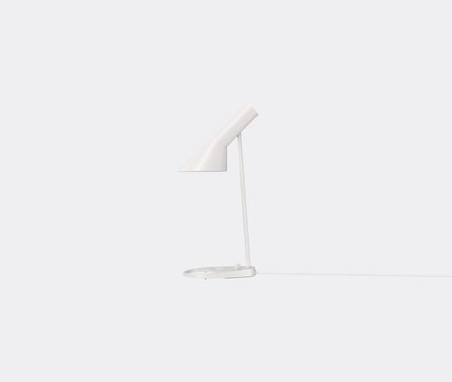 'aj Mini' Table Lamp, White, Uk Plug