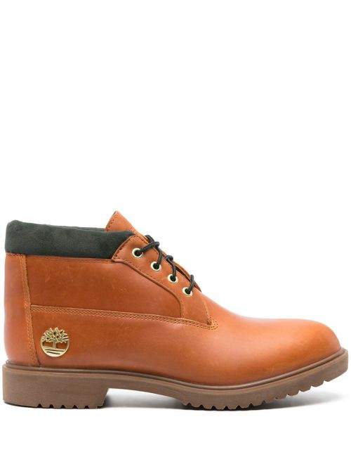 1973 Newman Chukka leather boots - Brown
