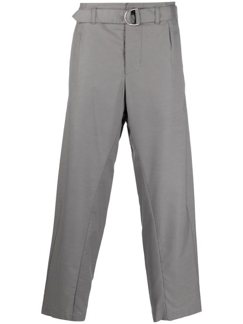 ESC Worker straight-leg trousers - Grey