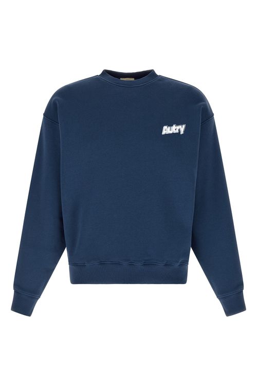 Logo Print Embroidery Sweatshirt