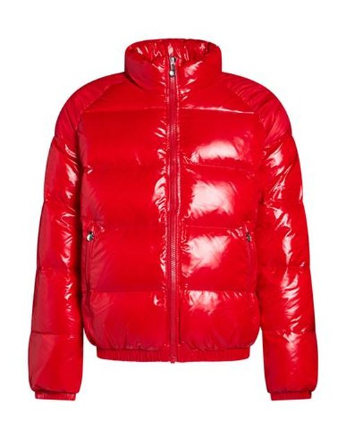 Man Puffer Red Size M Polyamide