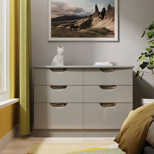 Holborn 6 Drawer Wide Chest (Ready Assembled)