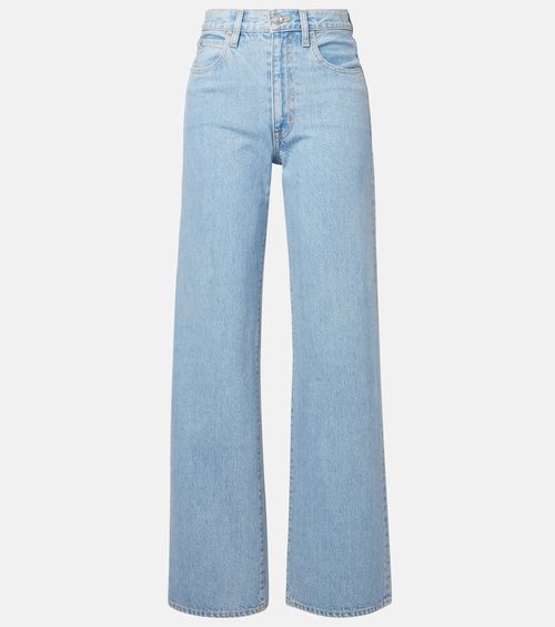 Grace high-rise wide-leg jeans