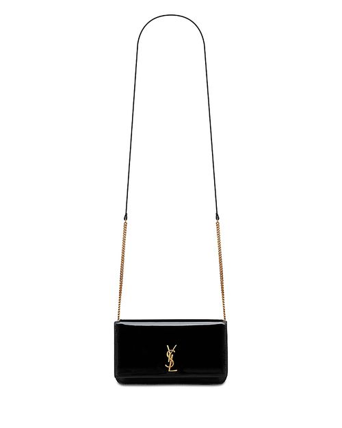 Cassandre Phone Holder In Patent Leather
