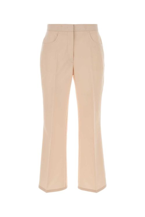 Wool Trousers — Pink