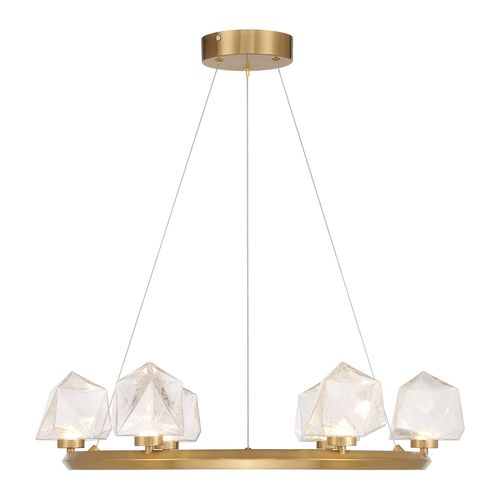 Castello 6-Light Chandelier in Warm Bra