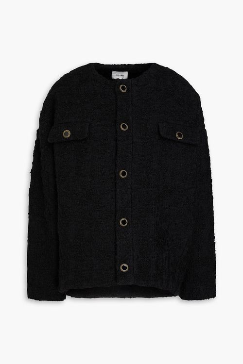 Bouclé-tweed jacket - Black - S
