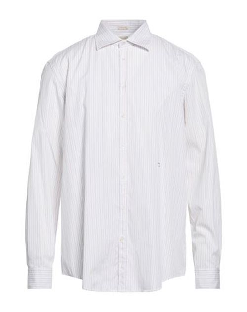 Man Shirt White Size S Cotton