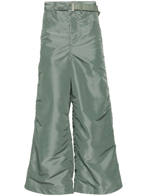 Twill trousers - Green