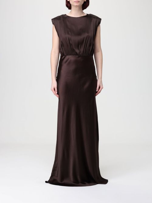 Dress Woman color Cocoa