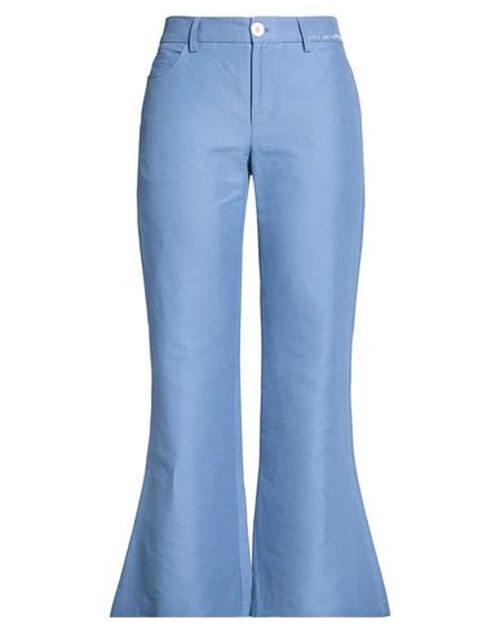Woman Pants Blue Size 0 Cotton