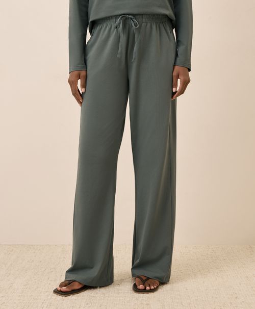 Women's Castor Green Cool Stretch Lounge Pant