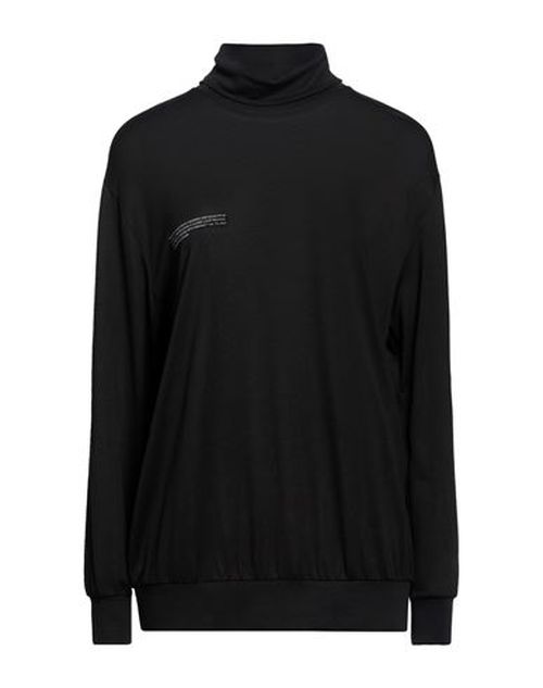 Woman Turtleneck Black Size S SeaCell