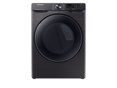 7.5 cu. ft. Smart Electric Dryer with Steam Sanitize+ in Black Stainless Steel(DVE50R8500V/A3)