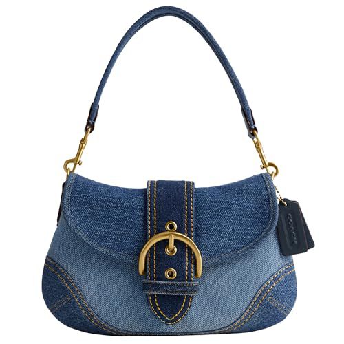 バッグ COACH SOHO signature shoulder bag blue Coach | Coach Soho Bag Blue Multi | Realry