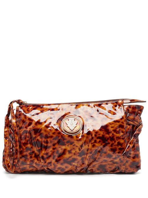 Pre-owned large Hysteria clutch bag - Brown