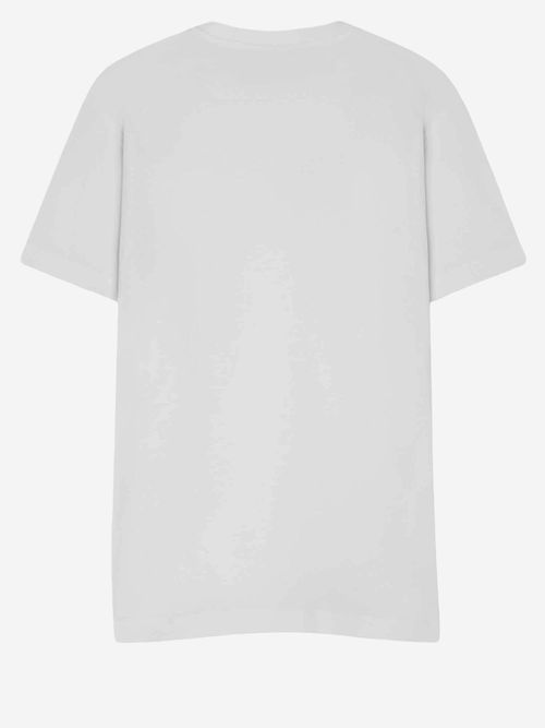 Logo-Print Cotton T-Shirt — White