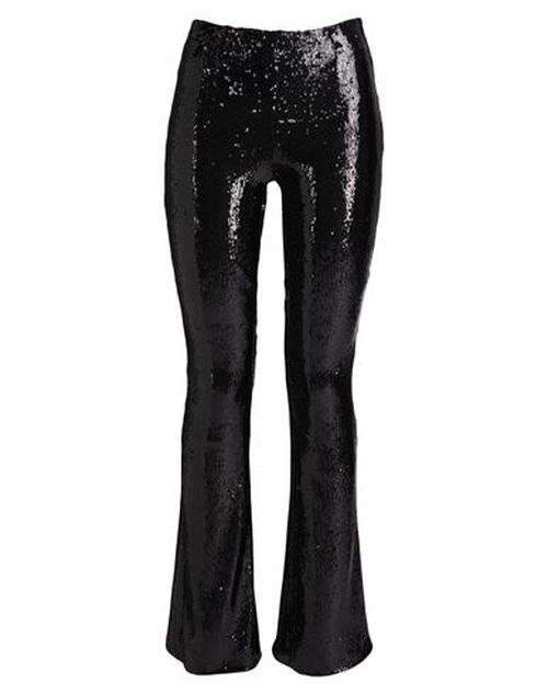 Woman Pants Black Size 10 Polyester, Polyamide