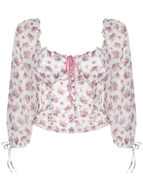 Etienne top - White