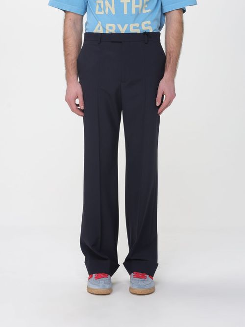 Pants Men color Blue