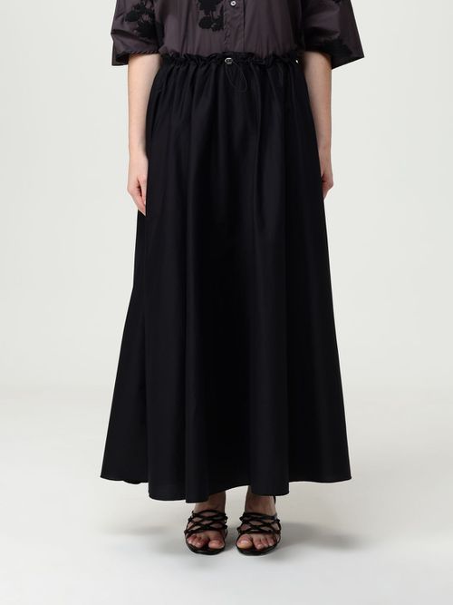 Skirt Woman color Black