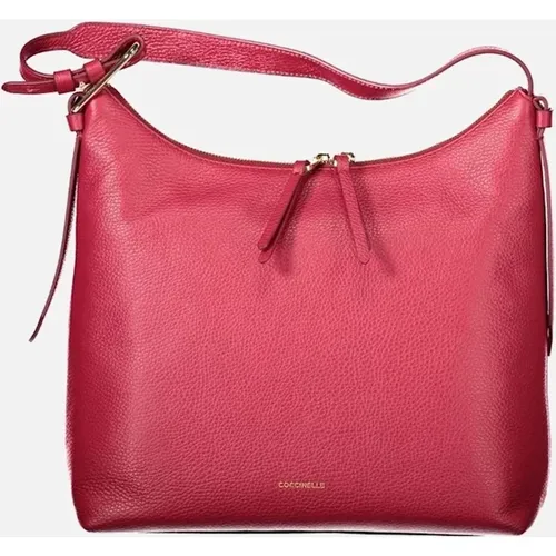 Coccinelle Women's Red Leather Women Handbag - Size: ONE size