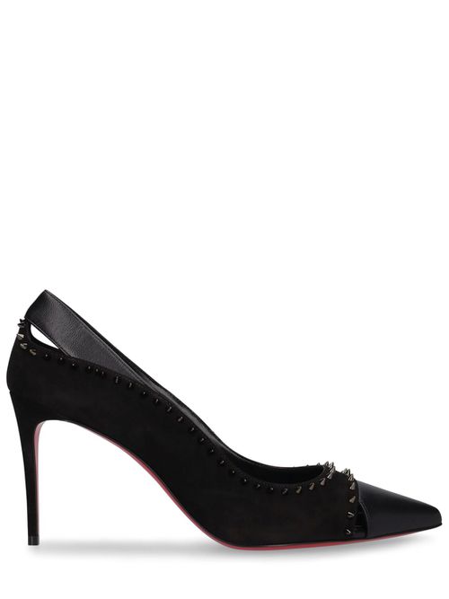 85mm Duvette Leather Pumps