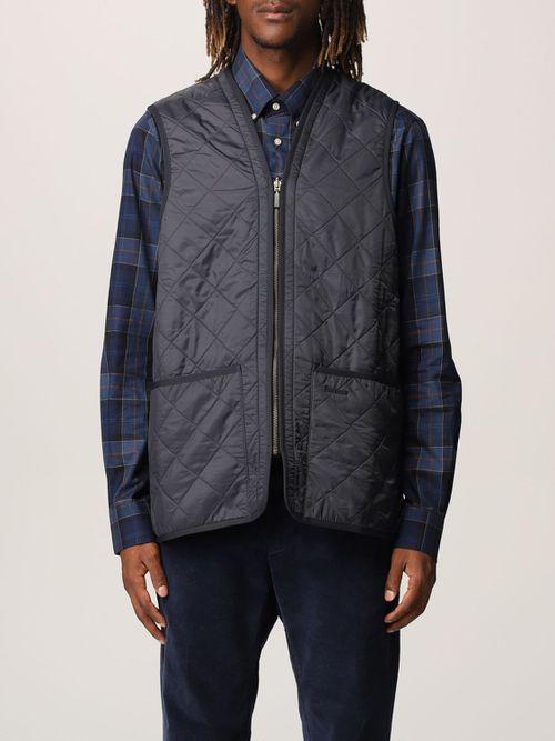 Waistcoat Men colour Blue