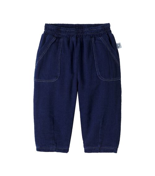 Baby herringbone straight jeans
