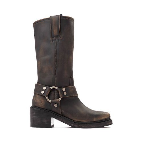 Womens Frye Kate Harness Boot - Black