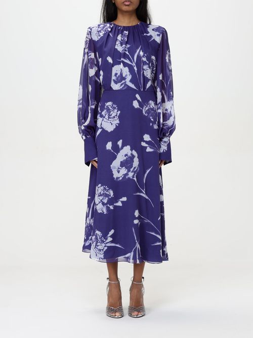 Dress ERDEM Woman color Sapphire