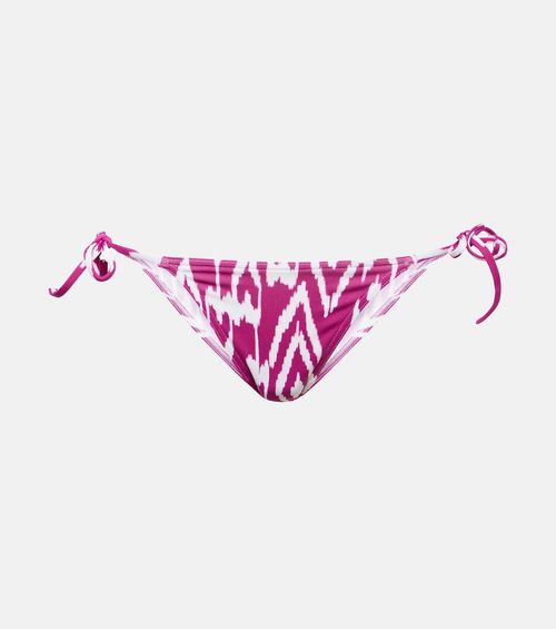 Rain printed bikini bottoms
