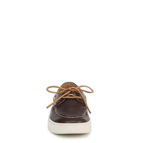 Men's Uptown Boat Shoes (Chocolate Ganache Leather)