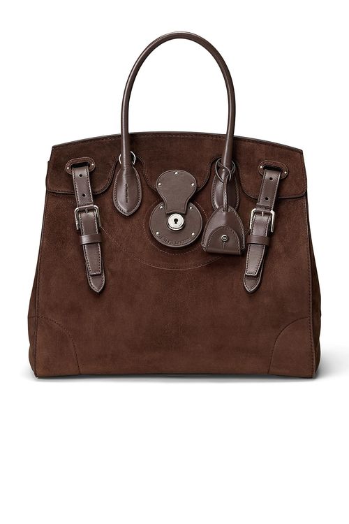Ralph Lauren Collection Soft Ricky 33 Bag in Brown