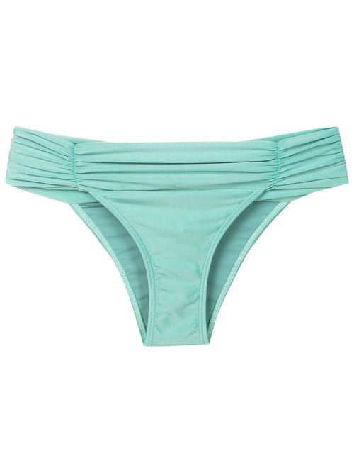 Jasper ruched bikini bottoms - Blue