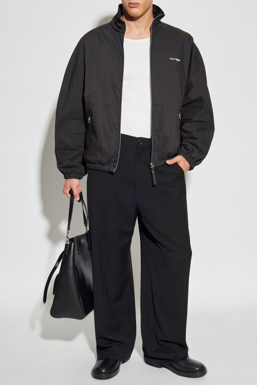 Jacket With Logo, Men's, Black