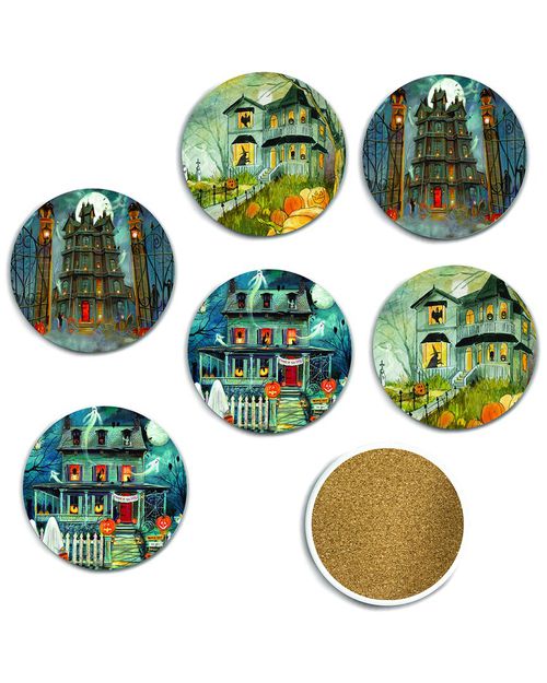 6pc Ceramic Coaster Set