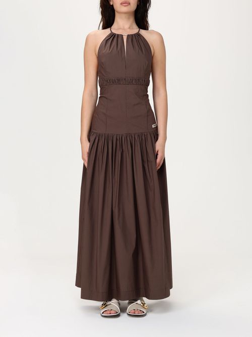 Dress PATRIZIA PEPE Woman color Brown