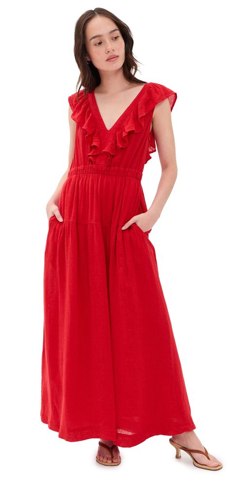 Beaux Dress Tomato
