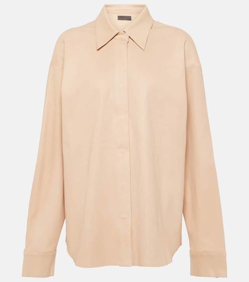 Simone leather top